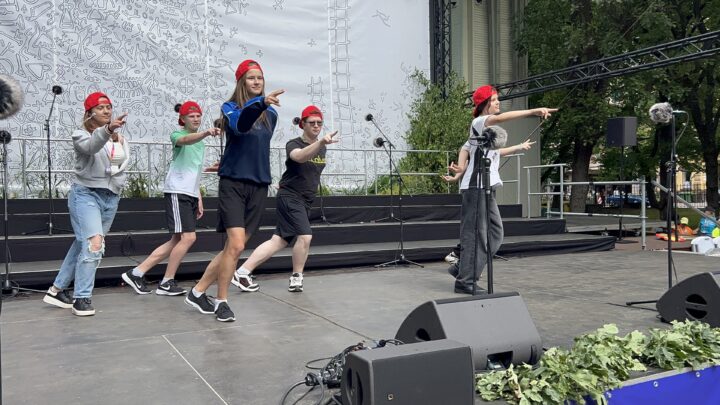 Mēs bijām XIII Latvijas Skolu jaunatnes dziesmu un deju svētkos