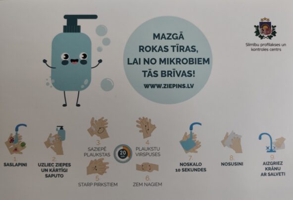 “Roku mazgāšana=veselība!”