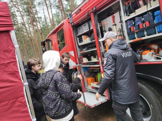 “Skolēnu diena” Ādažu militārajā bāzē