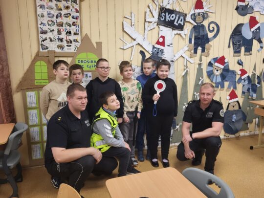 Daugavpils Stropu pamatskolas – attīstības centra drošības nedēļa 1.- 9., 1.-2.A, 1.-2.B klašu skolēniem